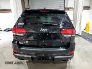 2018 Jeep Grand Cherokee Overland with VIN 1C4RJFCG1JC287784, listed as a Copart auction lot 50391255 with 105,981 mi miles and Salvage title. Bid and sale history available at DreamBid. Image 6.