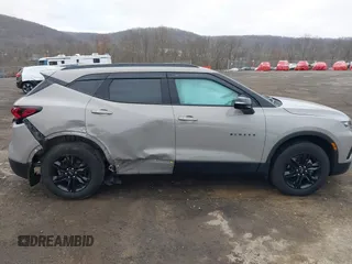 2021 Chevrolet Blazer LT with VIN 3GNKBHR48MS559910, listed as a IAAI auction lot 42024637 with 19,449 mi miles and . Bid and sale history available at DreamBid. Image 13.