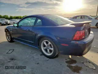 2001 Ford Mustang Standard with VIN 1FAFP40421F247069, listed as a Copart auction lot 61634675 with 133,681 mi miles and Salvage title. Bid and sale history available at DreamBid. Image 2.