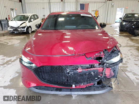 2023 Mazda 3 2.5 Turbo with VIN JM1BPBJY8P1607093, listed as a Copart auction lot 53950255 with 40,446 mi miles and Salvage title. Bid and sale history available at DreamBid. Image 5.