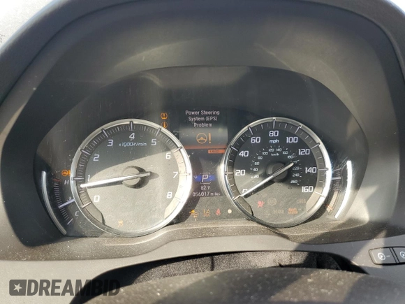 2020 Acura MDX w/Technology Pkg with VIN 5J8YD3H53LL004735, listed as a Copart auction lot 70218994 with 56,017 mi miles and Salvage Title. Bid and sale history available at carsss.com. Image 9.