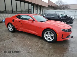 2020 Chevrolet Camaro 1LT with VIN 1G1FB1RS7L0124598, listed as a Copart auction lot 47083965 with 38,426 mi miles and Salvage Title. Bid and sale history available at DreamBid. Image 4.