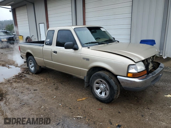 2000 Ford Ranger XL with VIN 1FTYR14V1YTA25925, listed as a Copart auction lot 42436315 with 199,952 mi miles and Salvage Title. Bid and sale history available at DreamBid. Image 4.