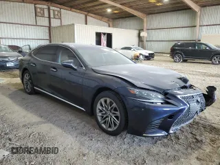 2019 Lexus LS with VIN JTHB51FF0K5007269, listed as a Copart auction lot 75622894 with 87,410 mi miles and Salvage Title. Bid and sale history available at carsss.com. Image 4.