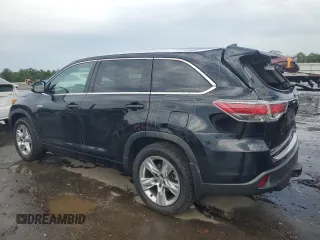 2014 Toyota Highlander Limited with VIN 5TDDCRFH7ES006134, listed as a Copart auction lot 58815715 with 182,286 mi miles and Clean title. Bid and sale history available at DreamBid. Image 2.