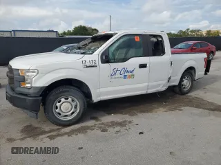 2017 Ford F-150 XL with VIN 1FTEX1C89HFB90351, listed as a Copart auction lot 59630905 with 27,760 mi miles and Non repairable. Bid and sale history available at DreamBid. Image 1.