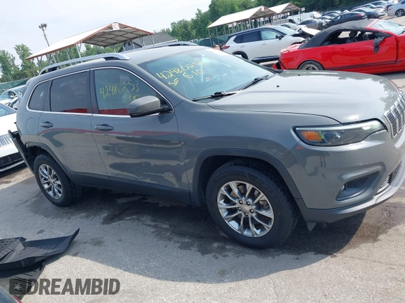 2020 Jeep Cherokee Latitude Plus with VIN 1C4PJMLB0LD651125, listed as a IAAI auction lot 42480253 with 105,649 mi miles and . Bid and sale history available at DreamBid. Image 13.