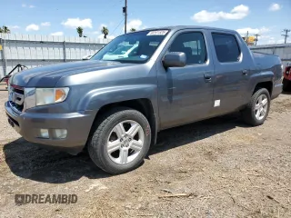 2011 Honda Ridgeline RTL with VIN 5FPYK1F53BB004030, listed as a Copart auction lot 56591525 with 198,877 mi miles and Salvage title. Bid and sale history available at DreamBid. Image 1.