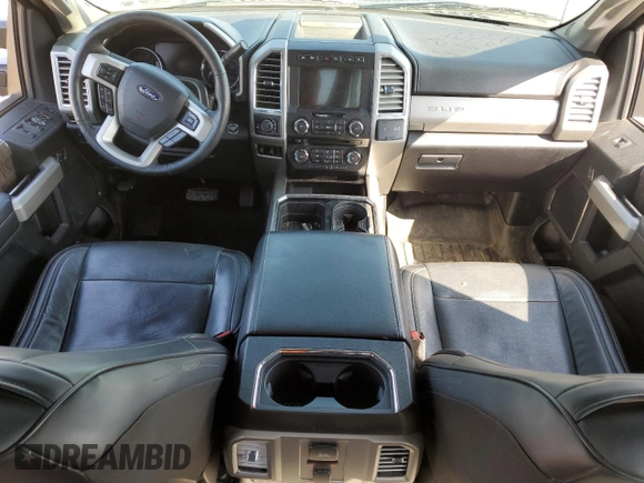2017 Ford F-350 Platinum with VIN 1FT8W3BT0HEB33866, listed as a Copart auction lot 51691005 with 160,720 mi miles and Salvage Title. Bid and sale history available at DreamBid. Image 8.