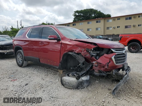 2019 Chevrolet Traverse LT Leather with VIN 1GNERHKW5KJ240757, listed as a Copart auction lot 54717224 with 79,263 mi miles and Non Repairable. Bid and sale history available at carsss.com. Image 4.