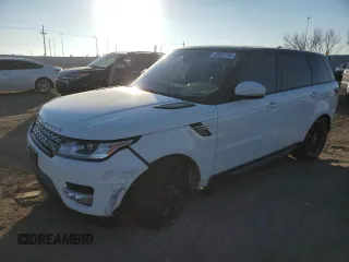 2017 Land Rover Range Rover Sport HSE with VIN SALWR2FK5HA674499, listed as a Copart auction lot 43398795 with 119,518 mi miles and Salvage Title. Bid and sale history available at carsss.com. Image 1.
