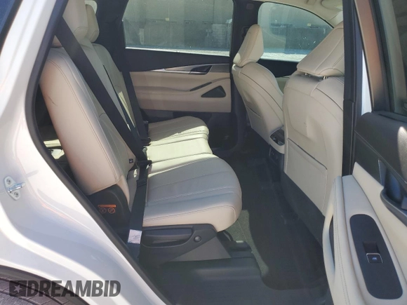 2023 Infiniti QX60 Luxe with VIN 5N1DL1FR1PC375985, listed as a Copart auction lot 81452144 with 16,913 mi miles and Salvage title. Bid and sale history available at DreamBid. Image 11.