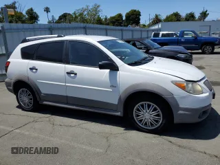 2008 Pontiac Vibe z VIN 5Y2SL65888Z402924, wystawiony jako Copart lot #58276875 z przebiegiem 145 090 mil mil oraz Czysty tytuł • Clean title. Historia ofert i sprzedaży dostępna na DreamBid. Obrazek 4.