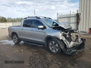 2017 Honda Ridgeline RTL-T with VIN 5FPYK2F6XHB002959, listed as a Copart auction lot 87286384 with 97,749 mi miles and Salvage title. Bid and sale history available at DreamBid. Image 4.