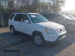 2006 Honda CR-V EX SE z VIN JHLRD78996C045150, wystawiony jako IAAI lot #41936819 z przebiegiem 249 432 mil mil oraz . Historia ofert i sprzedaży dostępna na DreamBid. Obrazek 1.