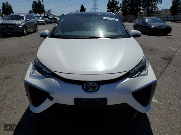 2018 Toyota Mirai with VIN JTDBVRBD9JA004025, listed as a Copart auction lot 56686705 with 81,292 mi miles and Salvage title. Bid and sale history available at DreamBid. Image 5.