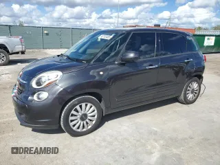 2015 FIAT 500L Easy with VIN ZFBCFABH6FZ036531, listed as a Copart auction lot 46793485 with 61,508 mi miles and Salvage Title. Bid and sale history available at DreamBid. Image 1.