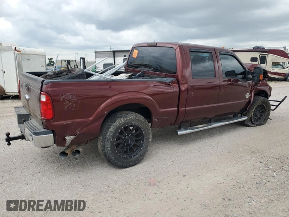2016 Ford F-250 Lariat z VIN 1FT7W2BT4GEC22487, wystawiony jako Copart lot #55628905 z przebiegiem Nie podano mil oraz Szkoda całkowita • Salvage title. Historia ofert i sprzedaży dostępna na DreamBid. Obrazek 3.