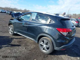 2021 Honda HR-V EX with VIN 3CZRU6H5XMM712026, listed as a IAAI auction lot 41212598 with 23,805 mi miles. Bid and sale history available at carsss.com. Image 3.