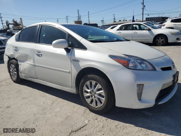 2014 Toyota Prius Plug-In with VIN JTDKN3DP1E3063259, listed as a Copart auction lot 49824425 with 122,092 mi miles and Salvage Title. Bid and sale history available at carsss.com. Image 4.