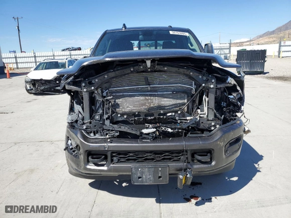2024 Ram 2500 Laramie with VIN 3C6UR5FL3RG366802, listed as a Copart auction lot 50763605 with 14,999 mi miles and Salvage Title. Bid and sale history available at carsss.com. Image 5.