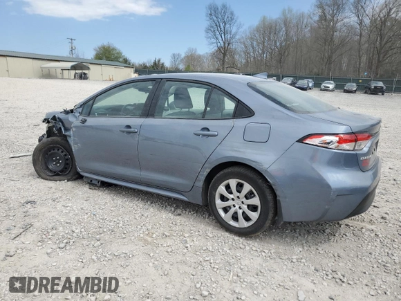 2023 Toyota Corolla LE with VIN 5YFB4MDE2PP077334, listed as a Copart auction lot 50368815 with 10,734 mi miles and Salvage Title. Bid and sale history available at carsss.com. Image 2.