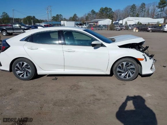 2017 Honda Civic Hatchback LX with VIN SHHFK7H22HU407915, listed as a IAAI auction lot 41642471 with NaN miles. Bid and sale history available at carsss.com. Image 13.