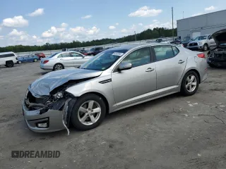 2015 Kia Optima LX with VIN 5XXGM4A79FG468208, listed as a Copart auction lot 64592965 with 113,481 mi miles and Salvage title. Bid and sale history available at DreamBid. Image 1.