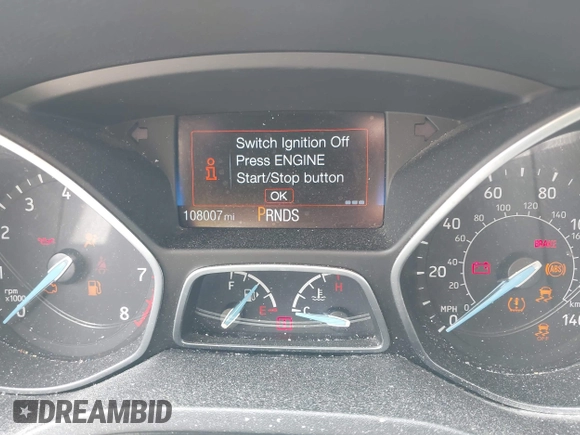 2018 Ford Focus Titanium с VIN 1FADP3J27JL279628, выставлен на аукционе IAAI как лот 42139356 с пробегом 108 007 миль миль и . История ставок и продаж доступна на DreamBid. Изображение 7.