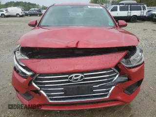 2022 Hyundai Accent SE with VIN 3KPC24A61NE171176, listed as a Copart auction lot 52094165 with 54,293 mi miles and Salvage Title. Bid and sale history available at carsss.com. Image 5.