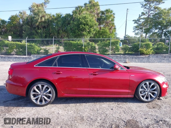 2014 Audi A6 Prestige with VIN WAUHGAFC6EN060054, listed as a IAAI auction lot 42006061 with 42,381 mi miles and . Bid and sale history available at DreamBid. Image 14.