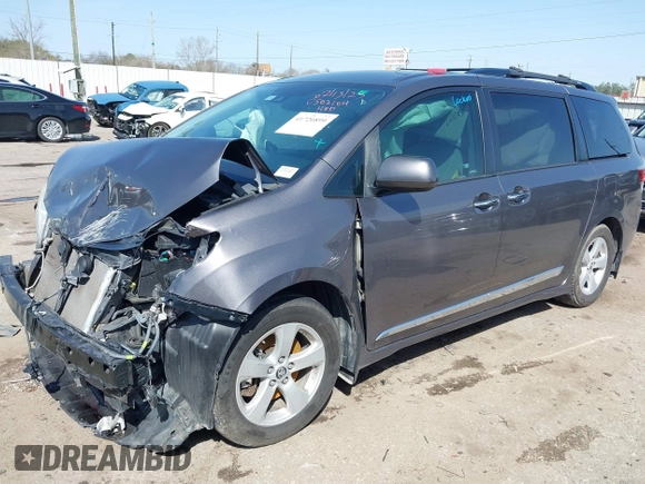 2020 Toyota Sienna LE Auto Access Seat with VIN 5TDKZ3DC3LS040255, listed as a IAAI auction lot 41720899 with 100,180 mi miles and . Bid and sale history available at DreamBid. Image 2.