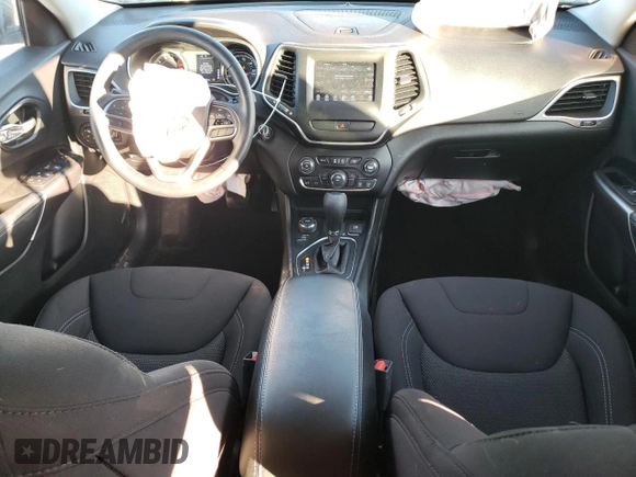 2019 Jeep Cherokee Latitude with VIN 1C4PJMCX0KD113213, listed as a Copart auction lot 49228805 with 49,085 mi miles and Salvage title. Bid and sale history available at DreamBid. Image 8.