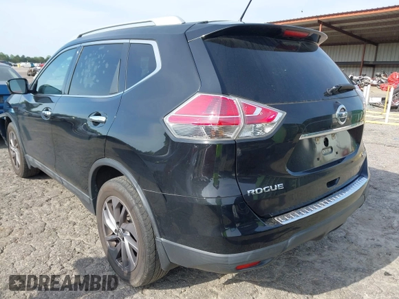 2016 Nissan Rogue SL with VIN 5N1AT2MV8GC870418, listed as a IAAI auction lot 42005368 with 61,063 mi miles and . Bid and sale history available at DreamBid. Image 3.