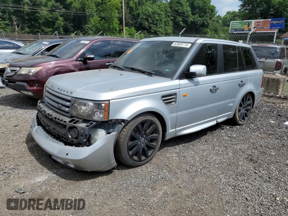 2006 Land Rover Range Rover Sport SC with VIN SALSH23466A963914, listed as a Copart auction lot 62669715 with Not provided miles and Salvage title. Bid and sale history available at DreamBid. Image 1.