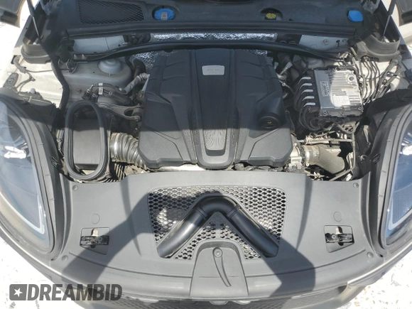 2022 Porsche Macan Turbo with VIN WP1AF2A56NLB31575, listed as a Copart auction lot 55952395 with 29,420 mi miles and Salvage title. Bid and sale history available at DreamBid. Image 11.