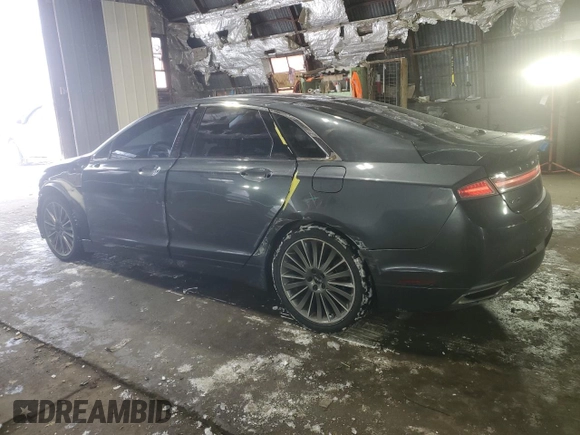 2013 Lincoln MKZ with VIN 3LN6L2JK7DR812863, listed as a Copart auction lot 43000195 with 66,732 mi miles and Salvage Title. Bid and sale history available at DreamBid. Image 2.