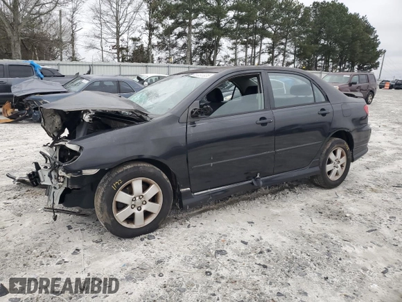2003 Toyota Corolla CE with VIN 2T1BR32EX3C134520, listed as a Copart auction lot 45951835 with 180,663 mi miles and Salvage Title. Bid and sale history available at DreamBid. Image 1.