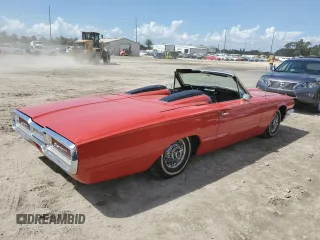 1964 Ford Thunderbird with VIN 4Y85Z148141, listed as a Copart auction lot 73769444 with 3,631 mi miles and Salvage Title. Bid and sale history available at DreamBid. Image 3.