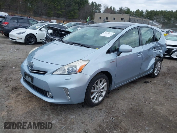 2013 Toyota Prius Two with VIN JTDZN3EU8D3279756, listed as a IAAI auction lot 41859346 with 95,457 mi miles and . Bid and sale history available at carsss.com. Image 17.