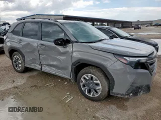 2025 Subaru Forester Premium с VIN JF2SLDBC0SH521532, выставлен на аукционе Copart как лот 61059815 с пробегом 2 133 миль миль и Списание • Salvage title. История ставок и продаж доступна на DreamBid. Изображение 4.