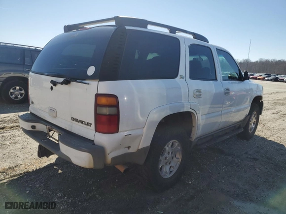 2003 Chevrolet Tahoe Z71 with VIN 1GNEK13T33R178634, listed as a Copart auction lot 45489675 with 283,256 mi miles and Clean Title. Bid and sale history available at carsss.com. Image 3.