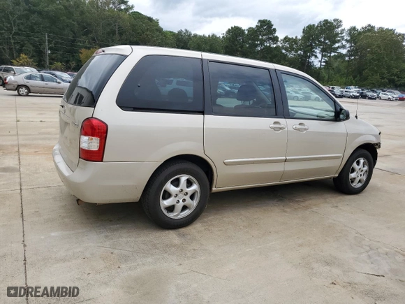 2000 Mazda MPV DX with VIN JM3LW28G0Y0116245, listed as a Copart auction lot 71654914 with 330,693 mi miles and Salvage Title. Bid and sale history available at carsss.com. Image 3.