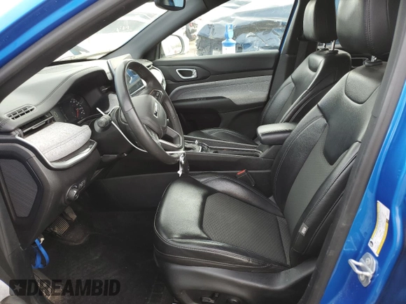 2023 Jeep Compass Latitude with VIN 3C4NJDBN0PT551447, listed as a Copart auction lot 47963485 with 21,503 mi miles and Clean Title. Bid and sale history available at DreamBid. Image 7.