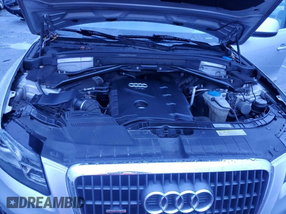 2011 Audi Q5 Premium Plus with VIN WA1LFAFP1BA034445, listed as a Copart auction lot 45037155 with 131,267 mi miles and Salvage Title. Bid and sale history available at DreamBid. Image 12.