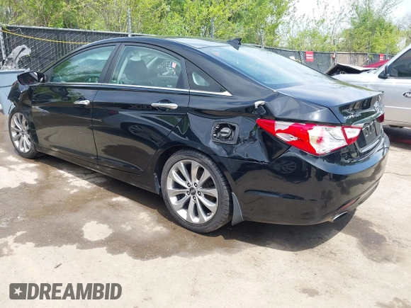 2013 Hyundai Sonata Limited with VIN 5NPEC4AC5DH627783, listed as a IAAI auction lot 42092403 with 93,080 mi miles and . Bid and sale history available at DreamBid. Image 3.
