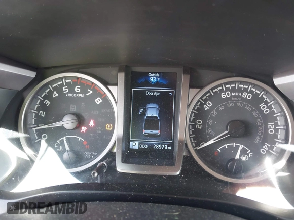 2023 Toyota Tacoma SR with VIN 3TYAX5GN0PT090132, listed as a IAAI auction lot 42472501 with 28,979 mi miles and . Bid and sale history available at DreamBid. Image 7.