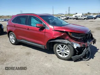 2015 Ford Edge SEL with VIN 2FMTK3J94FBB85789, listed as a Copart auction lot 53921525 with 67,500 mi miles and Salvage Title. Bid and sale history available at carsss.com. Image 4.