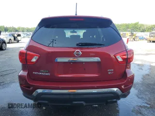 2018 Nissan Pathfinder SL with VIN 5N1DR2MM9JC668472, listed as a Copart auction lot 61376505 with 127,250 mi miles and Salvage title. Bid and sale history available at DreamBid. Image 6.