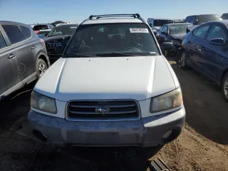 2003 Subaru Forester X with VIN JF1SG63673H722066, listed as a Copart auction lot 46478655 with 221,656 mi miles and Salvage Title. Bid and sale history available at carsss.com. Image 5.